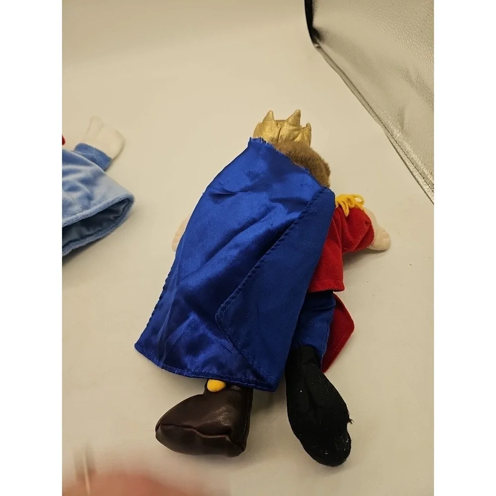 RESTORATION HARDWARE CLOWN DUCK HAND PUPPET PLUSH  COURT JESTER 10